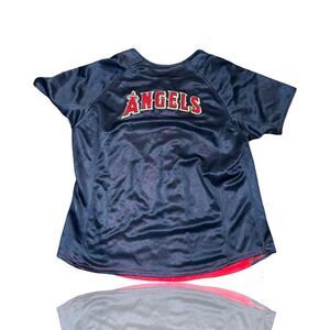 Nike Los Angeles Angels Women’s Button-Up Jersey XL Short Sleeve: Mike Trout